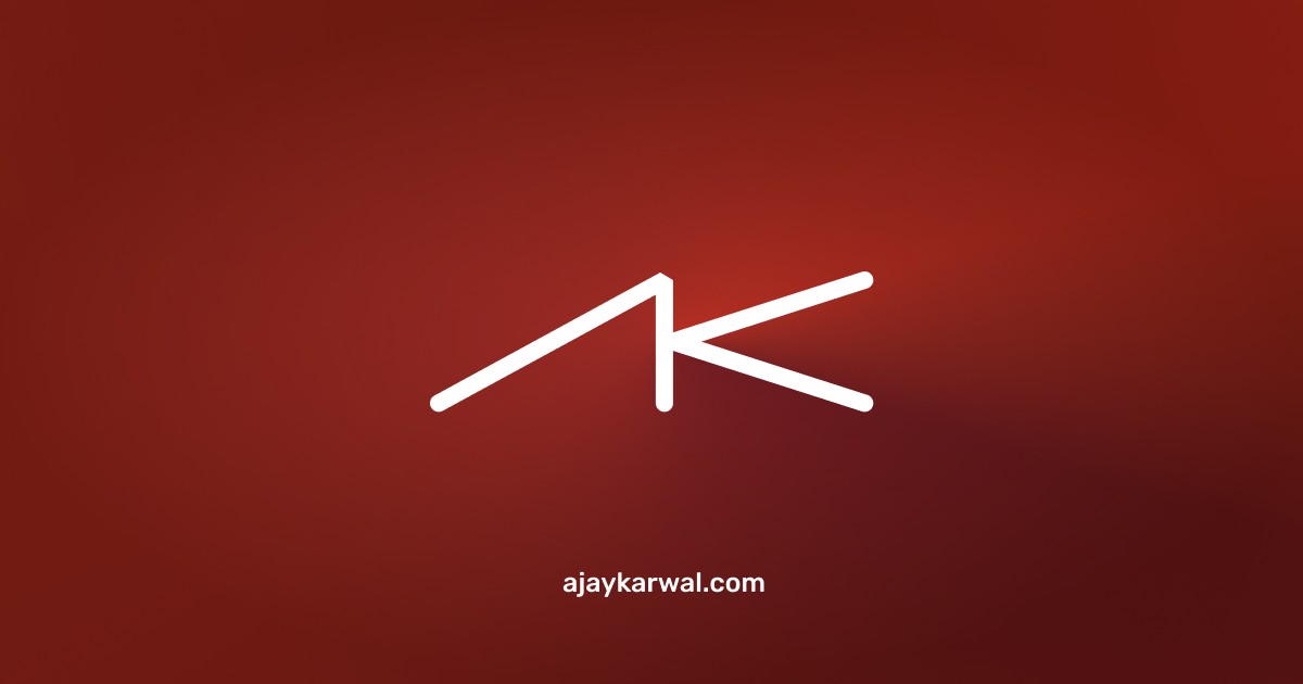 ajaykarwal.com screenshot
