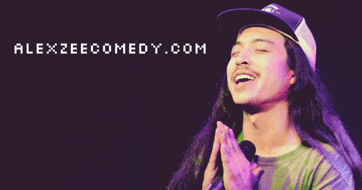 alexzeecomedy.com screenshot