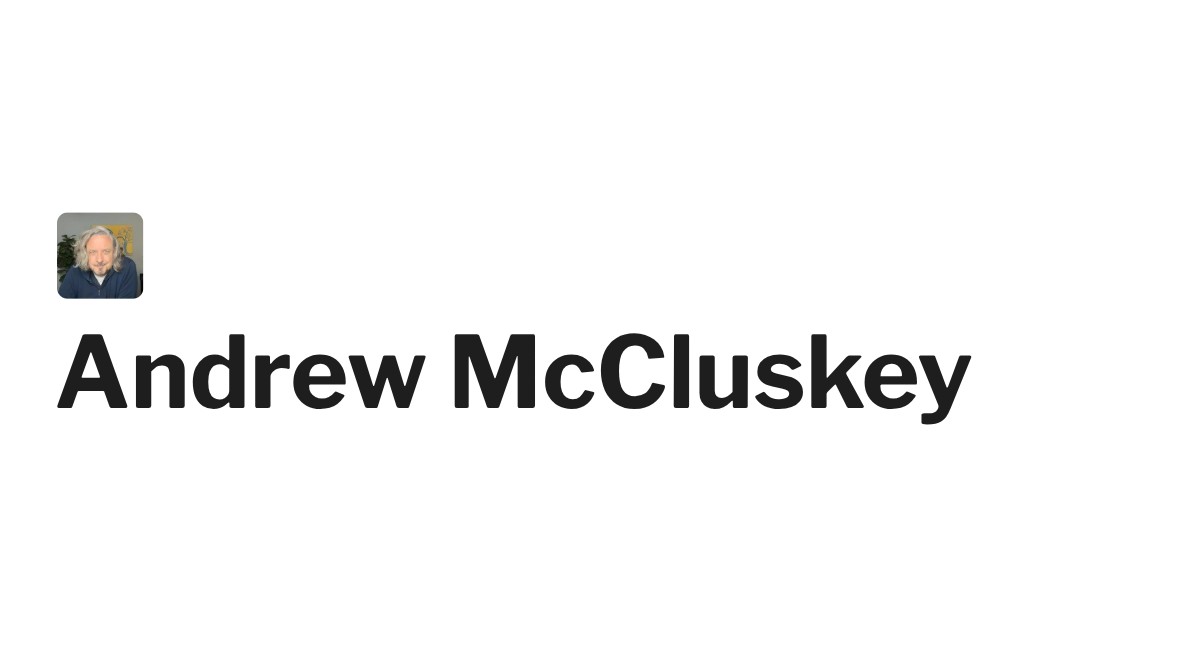 andrewmccluskey.com screenshot