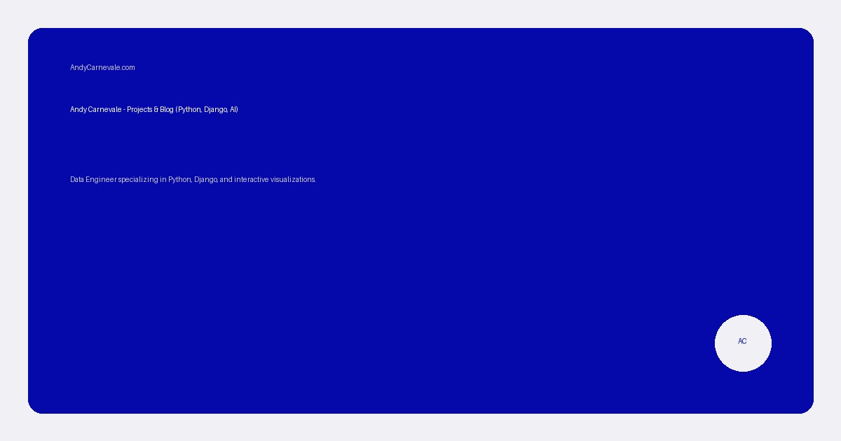 andycarnevale.com screenshot