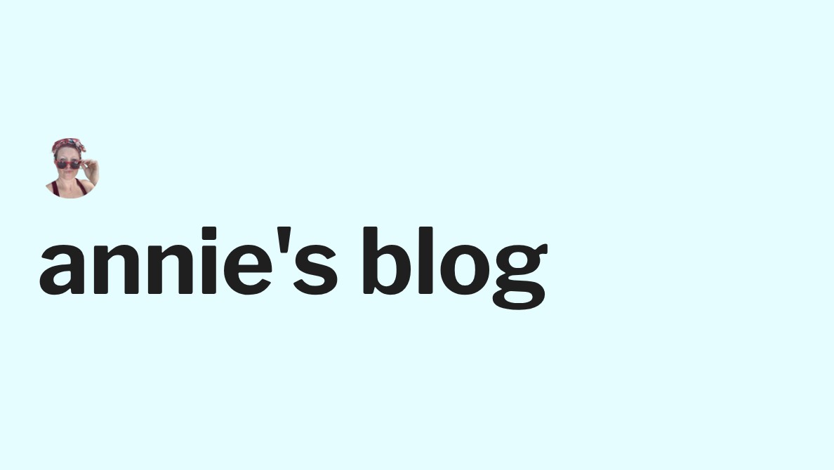 anniemueller.com screenshot