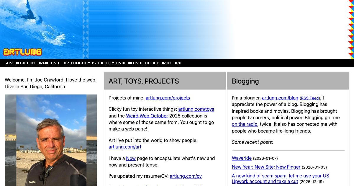 artlung.com screenshot