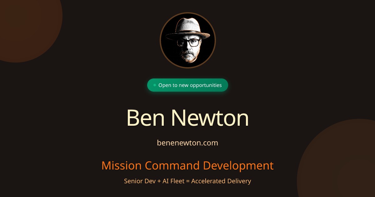 benenewton.com screenshot