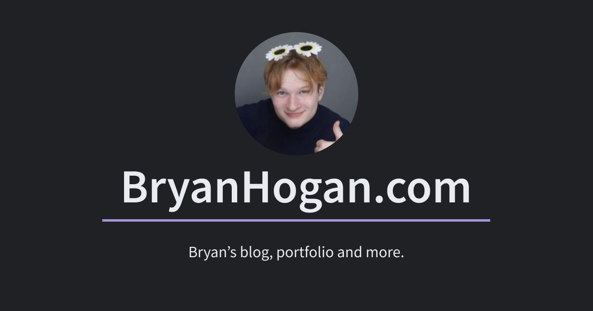 bryanhogan.com screenshot