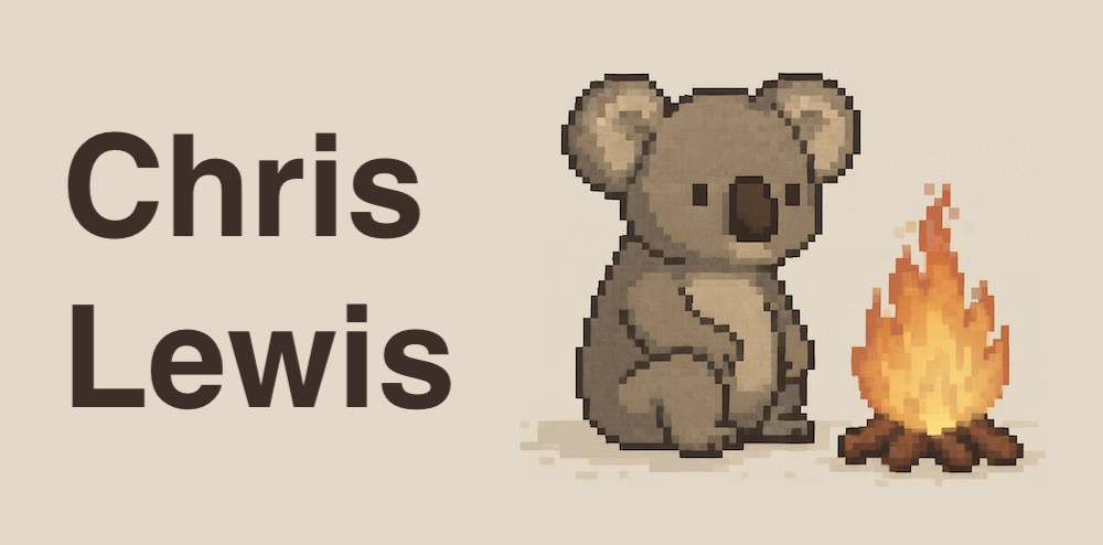 chrislewis.au screenshot