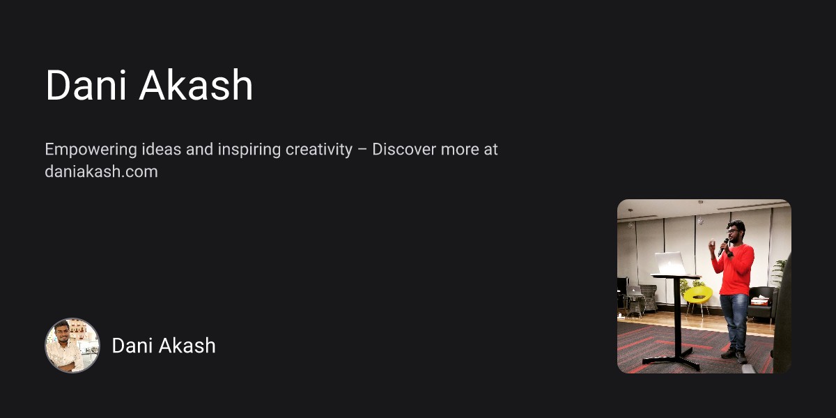 daniakash.com screenshot