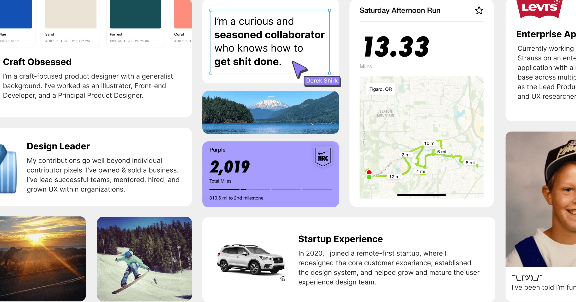 derekshirk.com screenshot