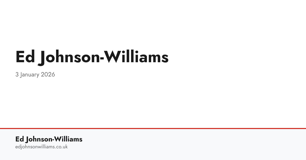edjohnsonwilliams.co.uk screenshot