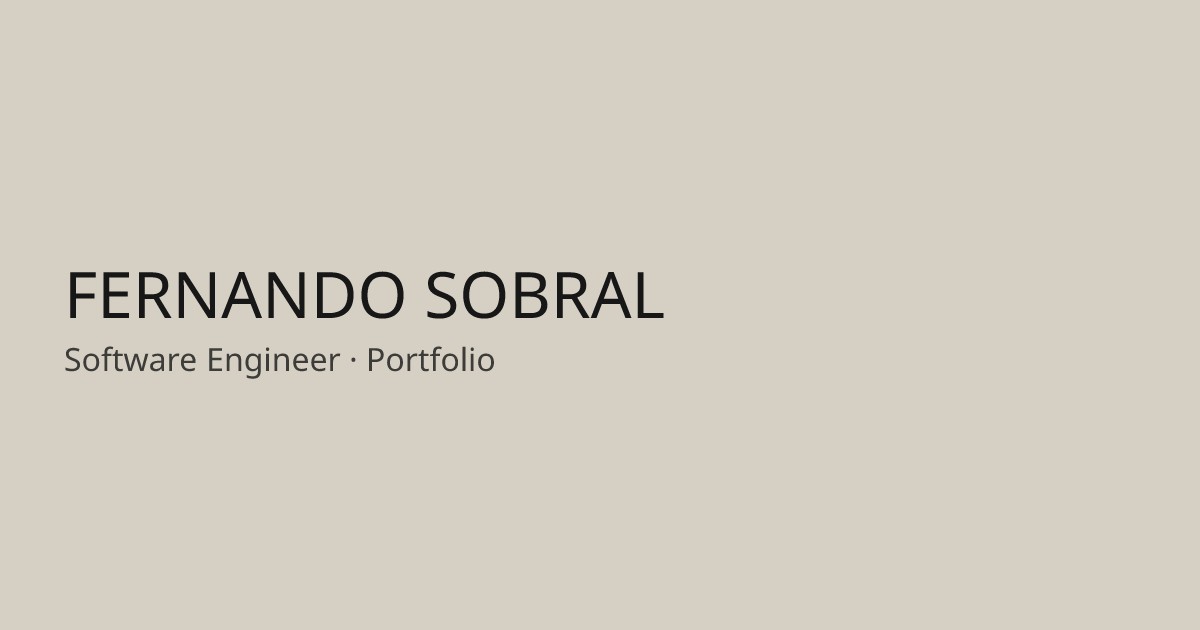 fsobral.dev screenshot