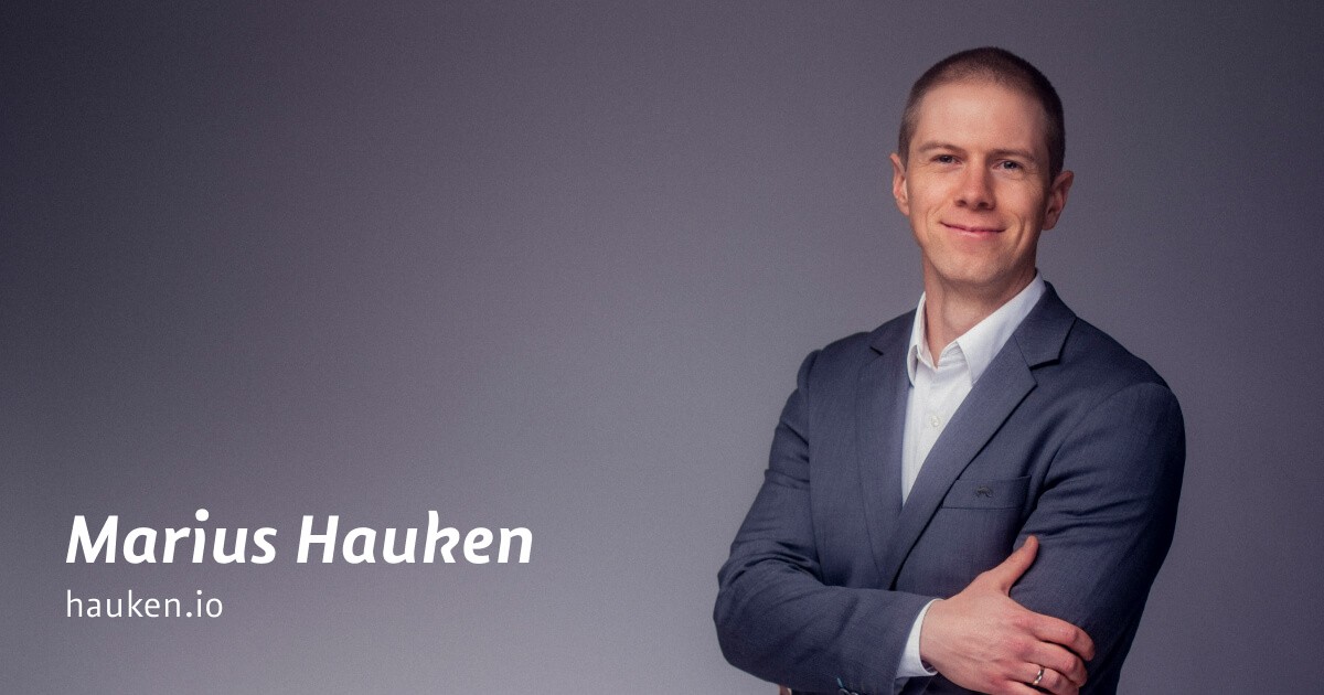 hauken.no screenshot