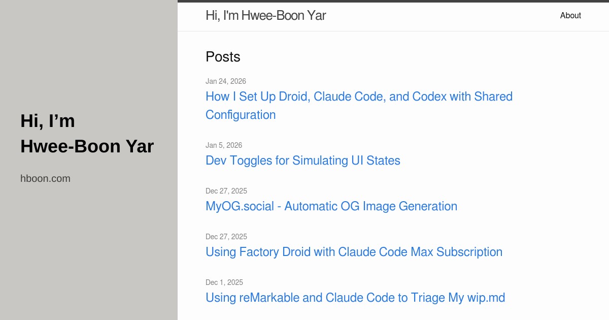 hboon.com screenshot