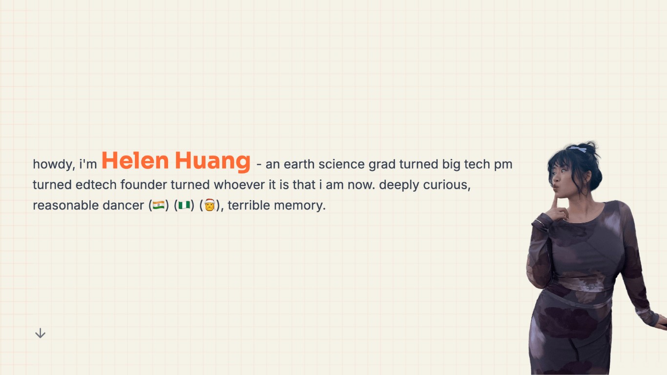 helenhuang.io screenshot