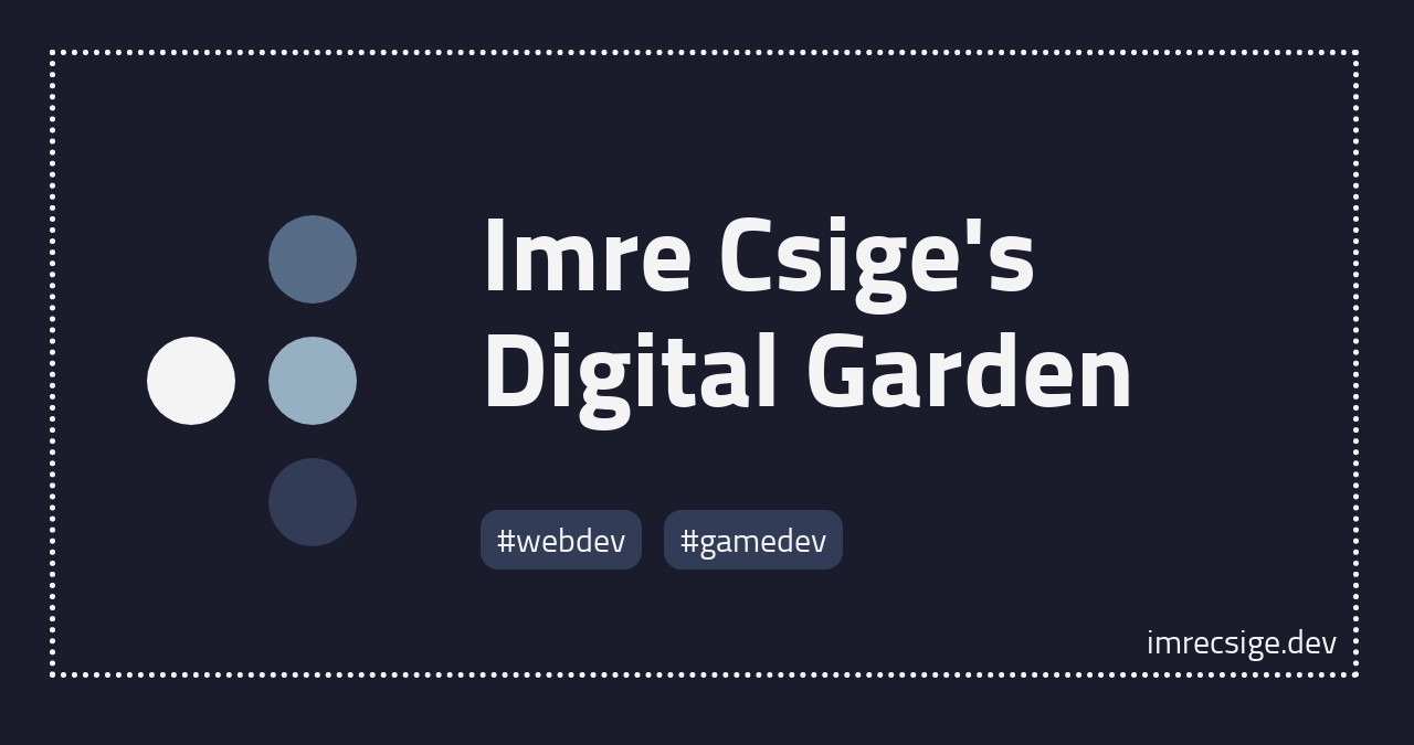 imrecsige.dev screenshot