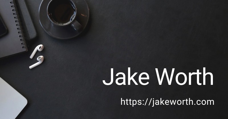jakeworth.com screenshot