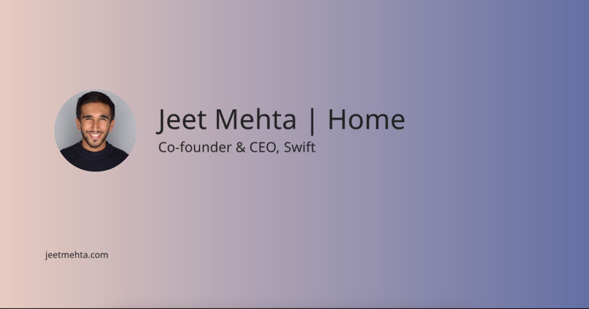 jeetmehta.com screenshot