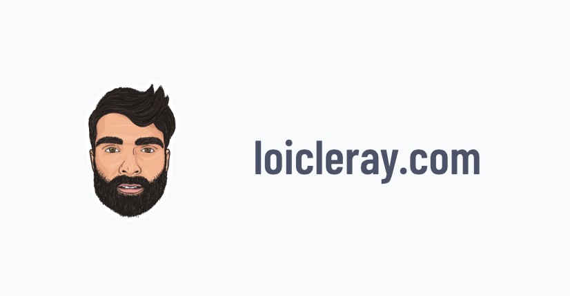 loicleray.com screenshot
