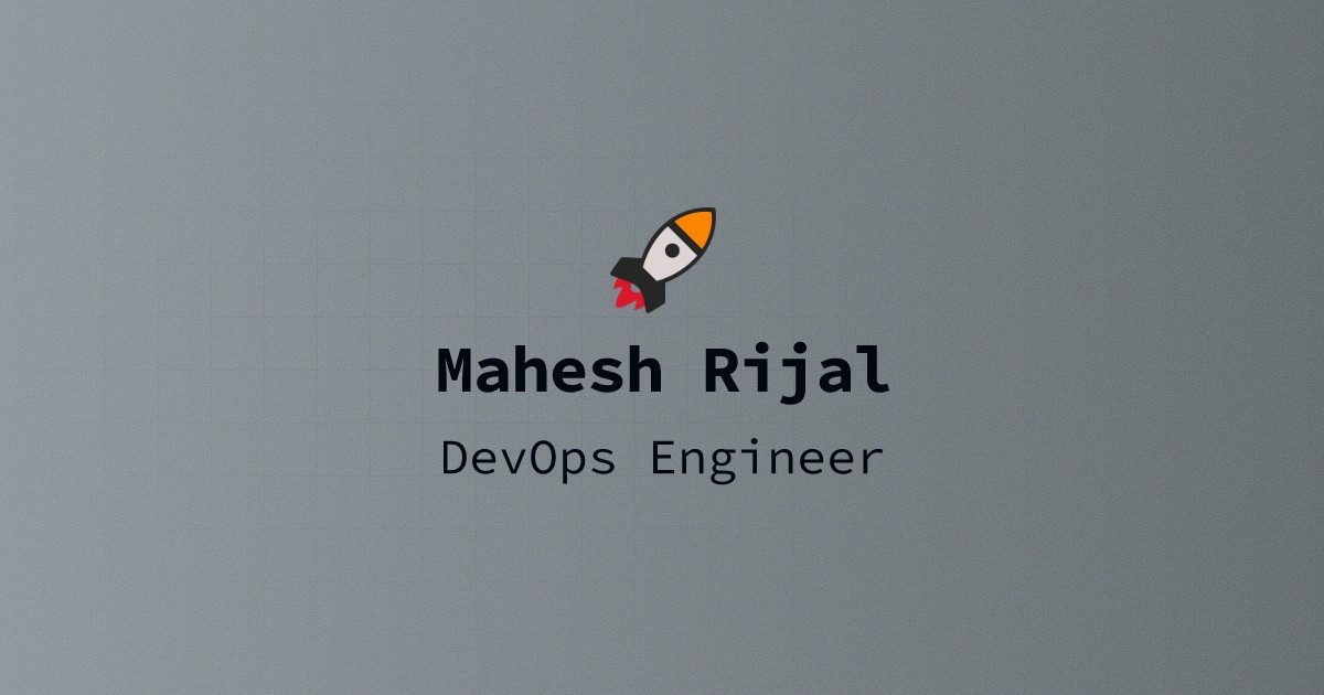 maheshrijal.com screenshot