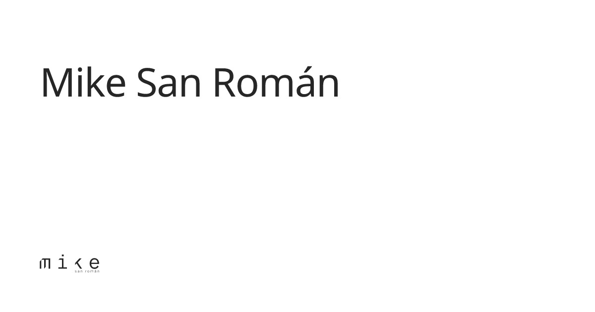 msanroman.io screenshot