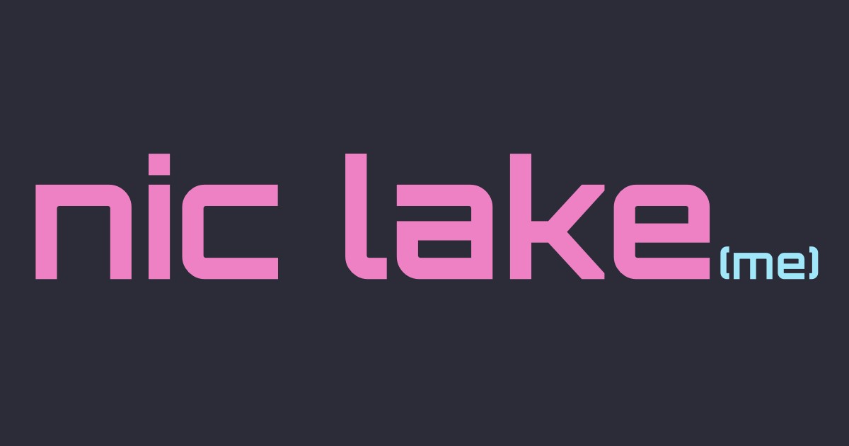 niclake.me screenshot