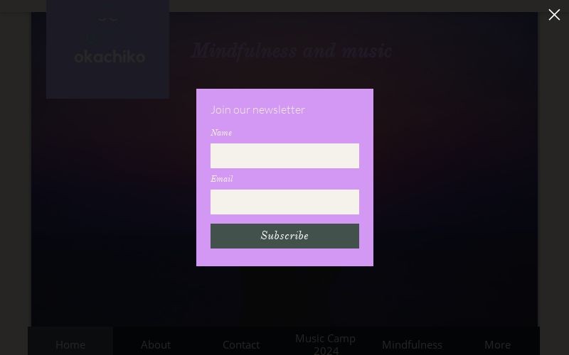 okachiko.com screenshot