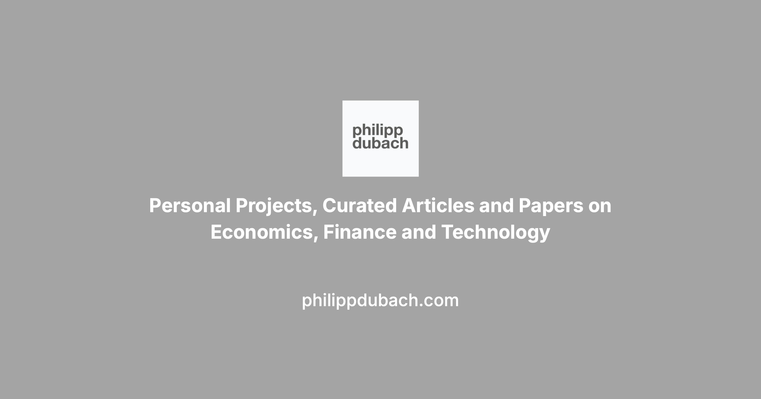 philippdubach.com screenshot