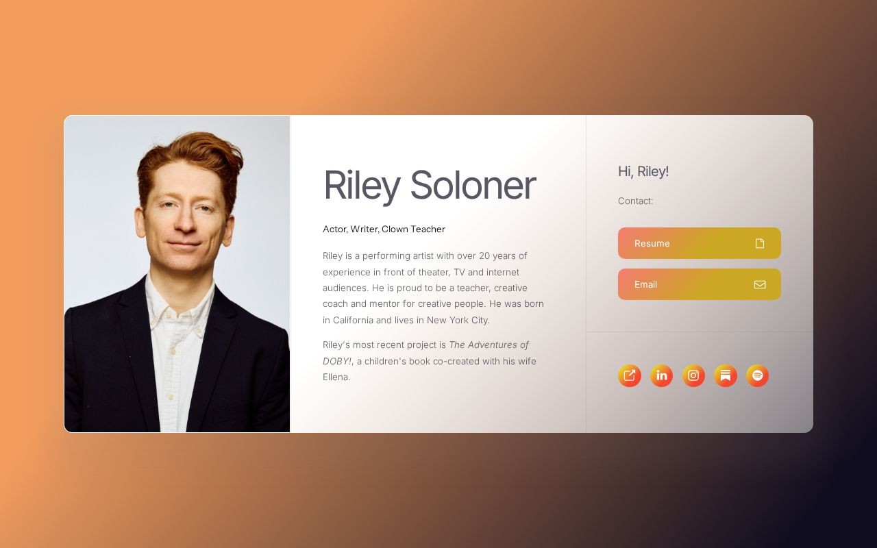 rileysoloner.com screenshot