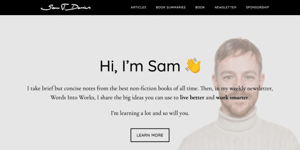 samuelthomasdavies.com screenshot