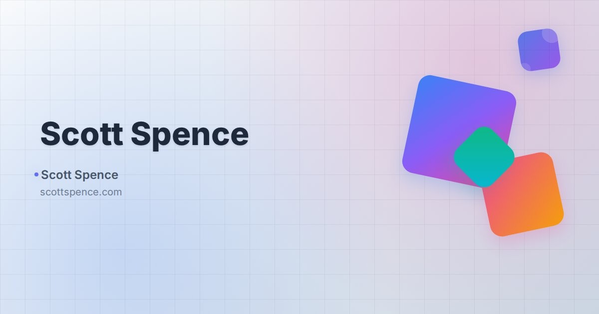 scottspence.com screenshot