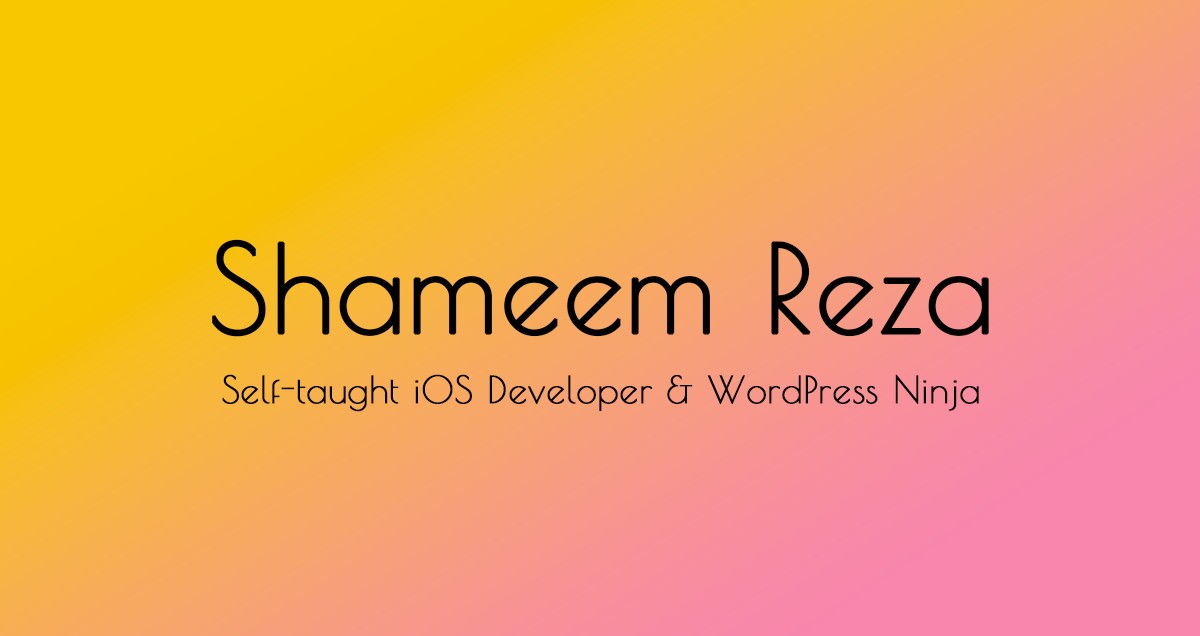 shameem.me screenshot