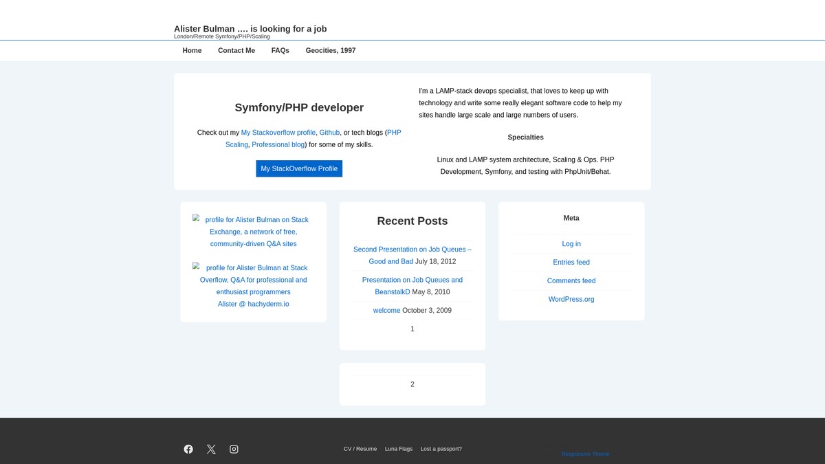abulman.co.uk screenshot