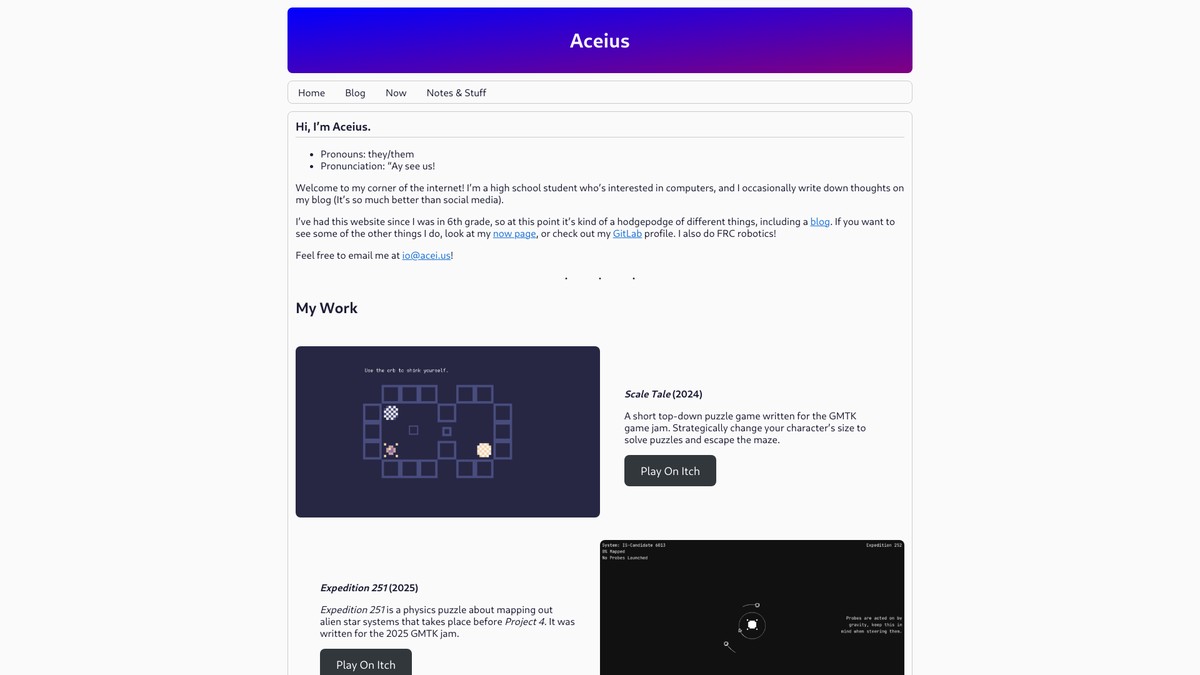 acei.us screenshot