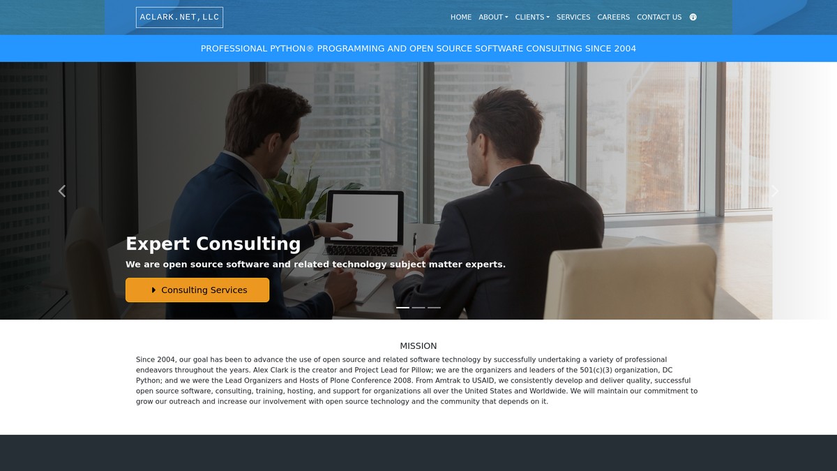 aclark.net screenshot
