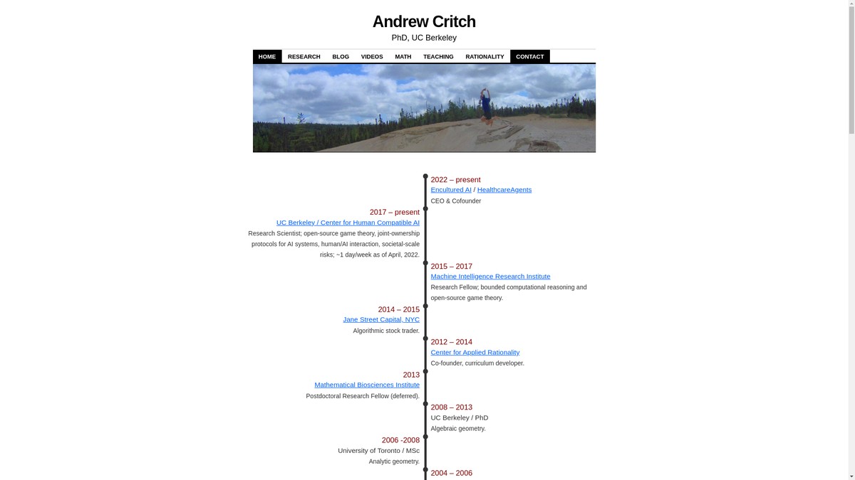 acritch.com screenshot