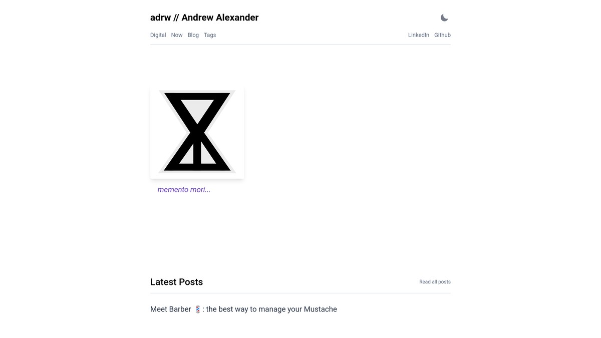 adrw.xyz screenshot