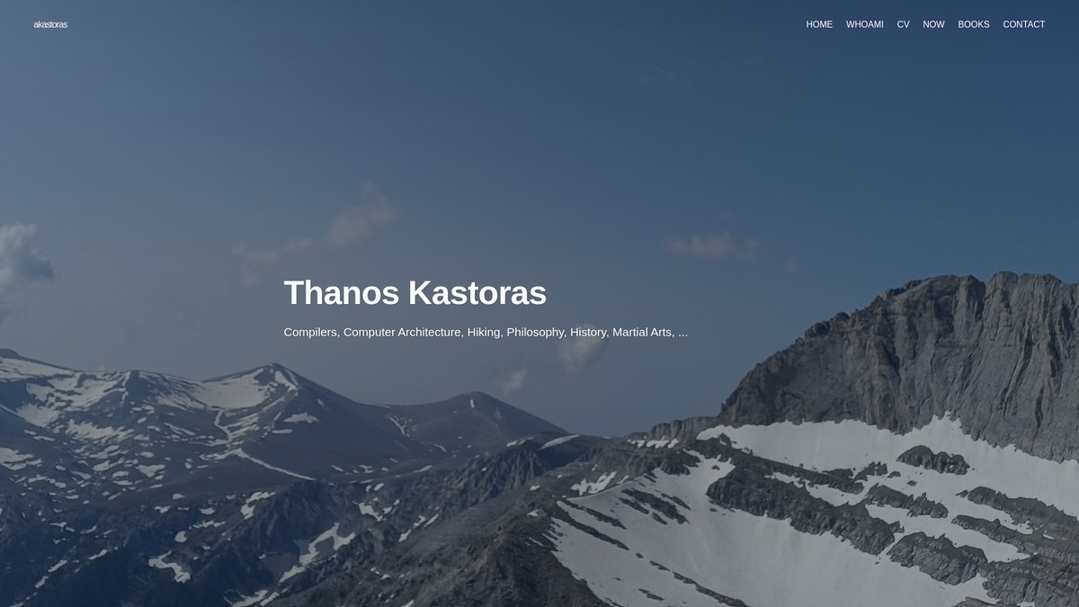 akastoras.github.io screenshot