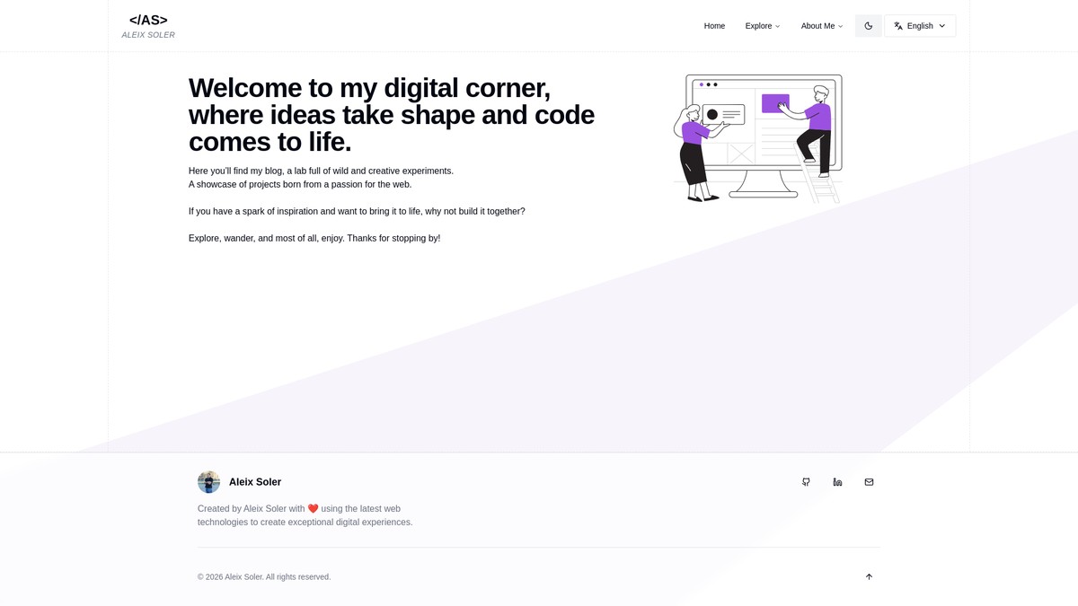Screenshot of aleixsoler.com