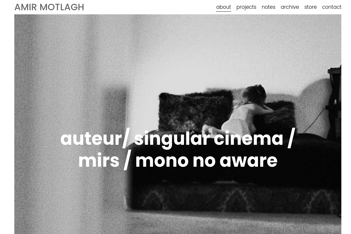 amirmotlagh.com screenshot