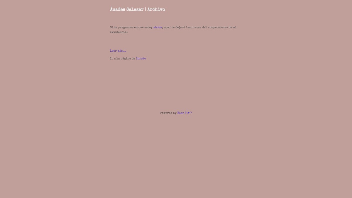Screenshot of anadessalazar.bearblog.dev
