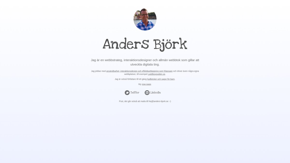 anders-bjork.se screenshot