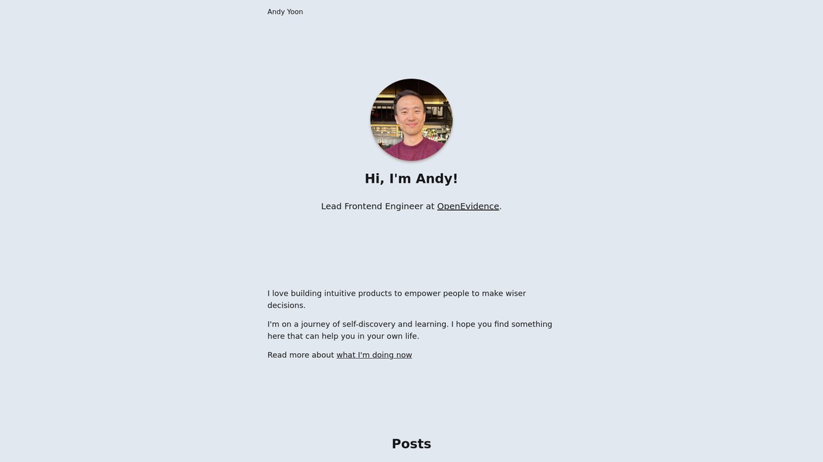 andyyoon.co screenshot