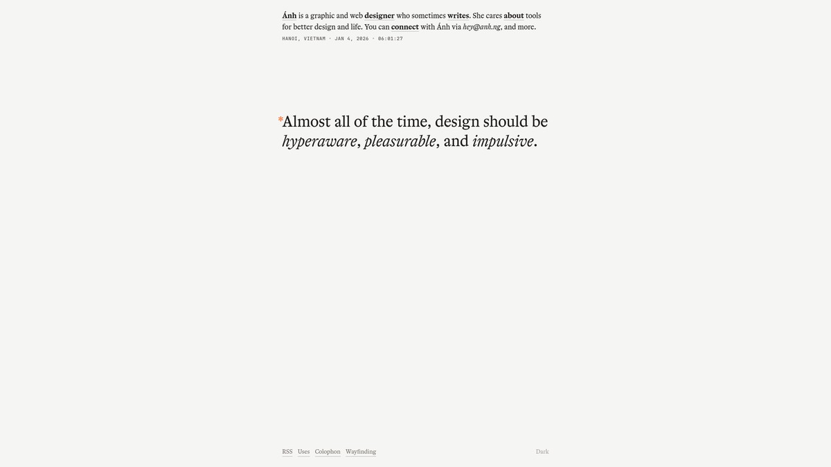 Screenshot of anh.ng