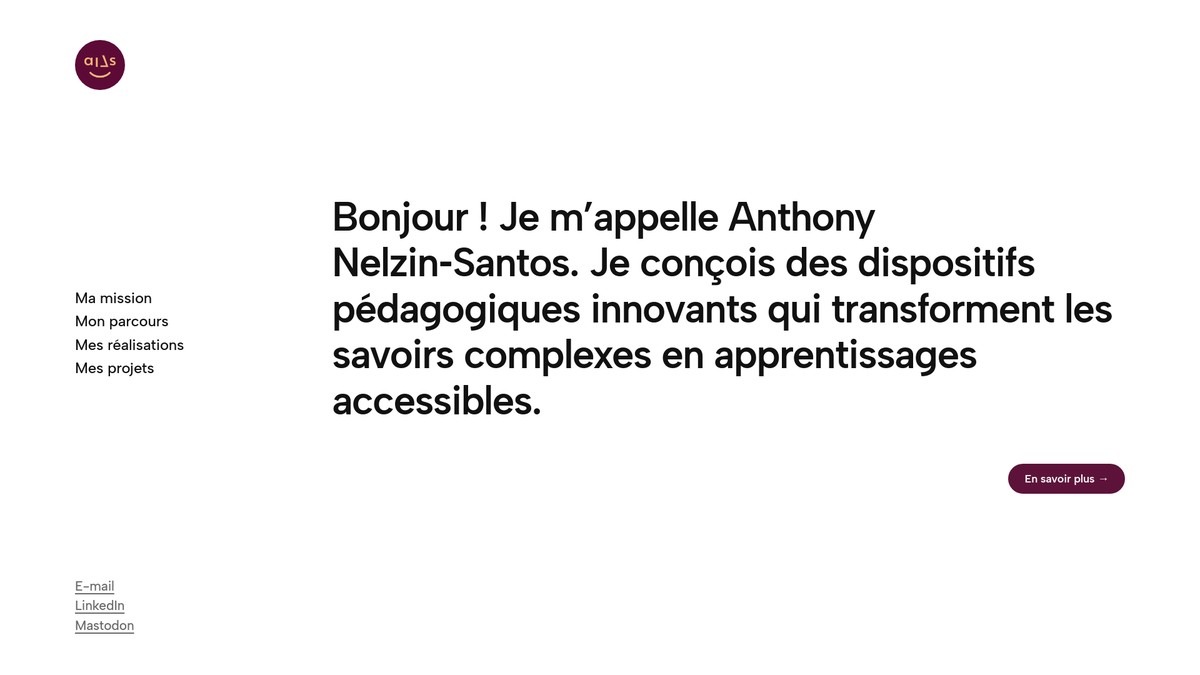 anthonynelzinsantos.com screenshot