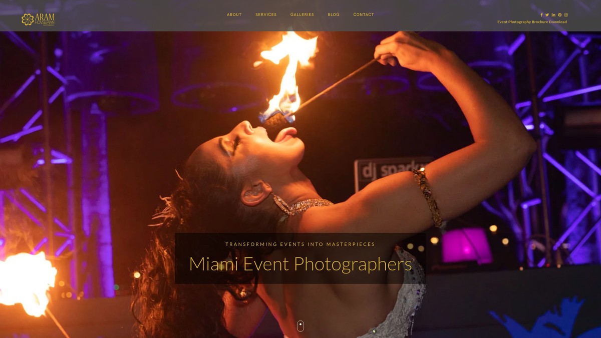 arameventphotography.com screenshot