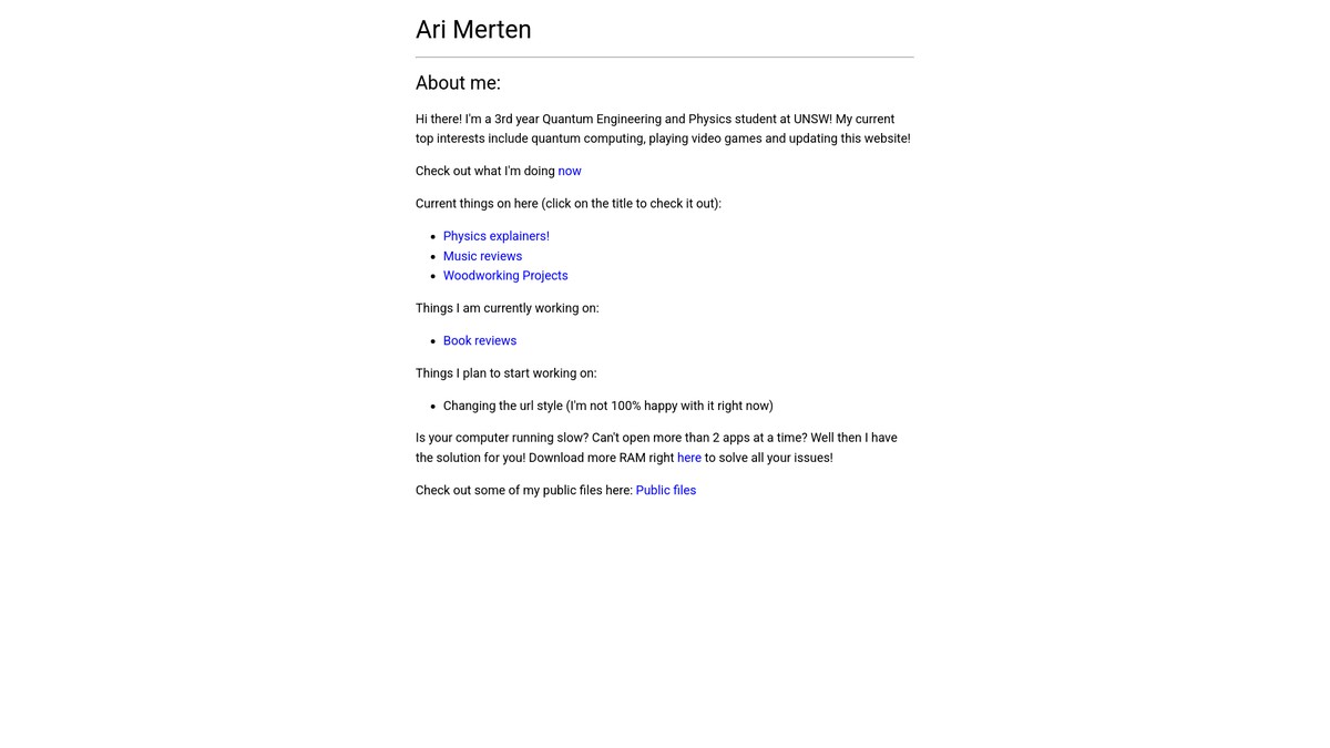 arimerten.me screenshot