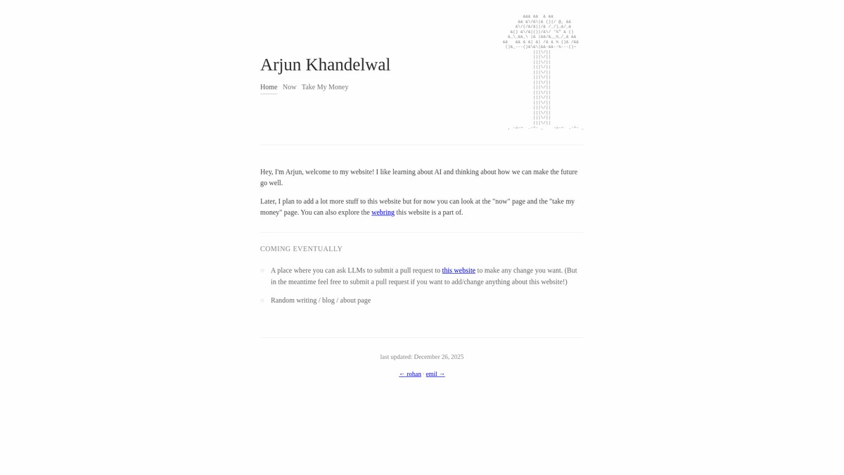 arjuncodes29.github.io screenshot