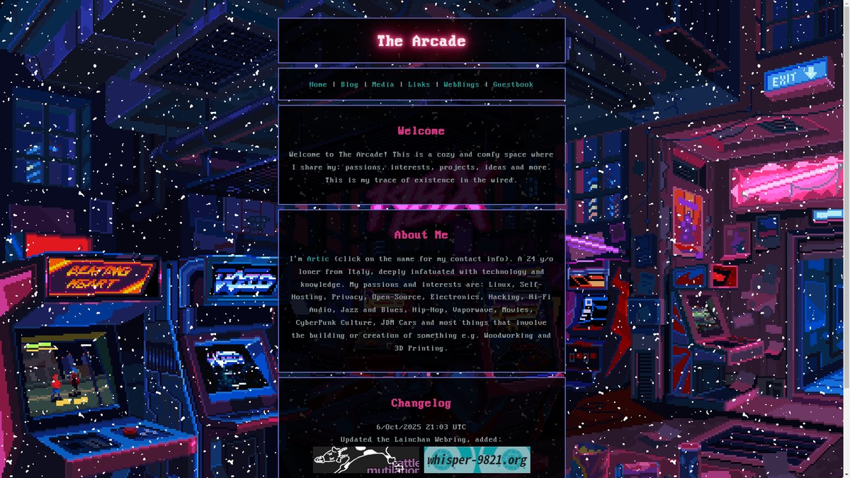 Screenshot of articexploit.xyz