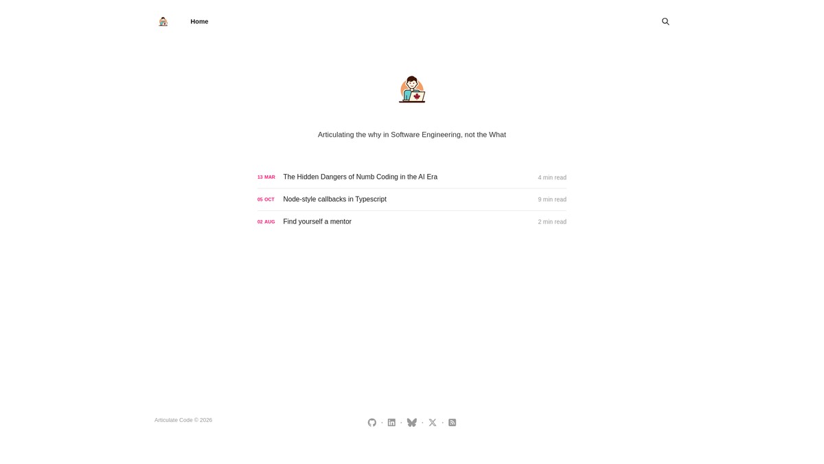 articulatecode.dev screenshot