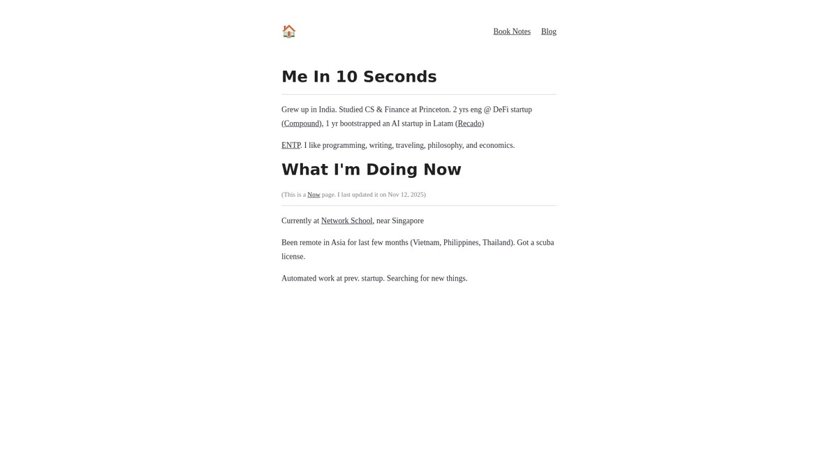 aryanbhasin.com screenshot