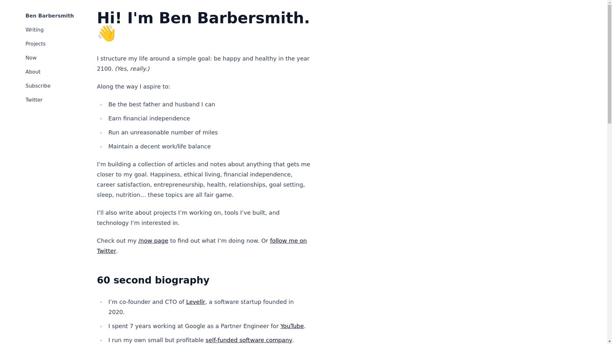 barbersmith.com screenshot