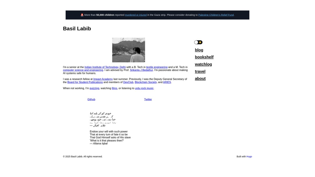 basil08.github.io screenshot